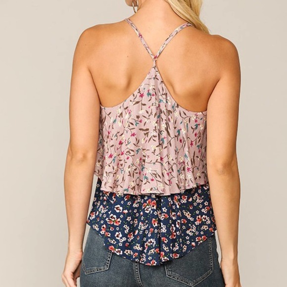 Twirl Me All Night Floral Cami Top - Picture 3 of 5